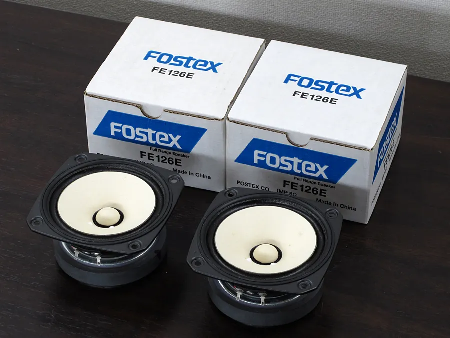 フォステクス FOSTEX FE126E 12cm フルレンジ スピーカー