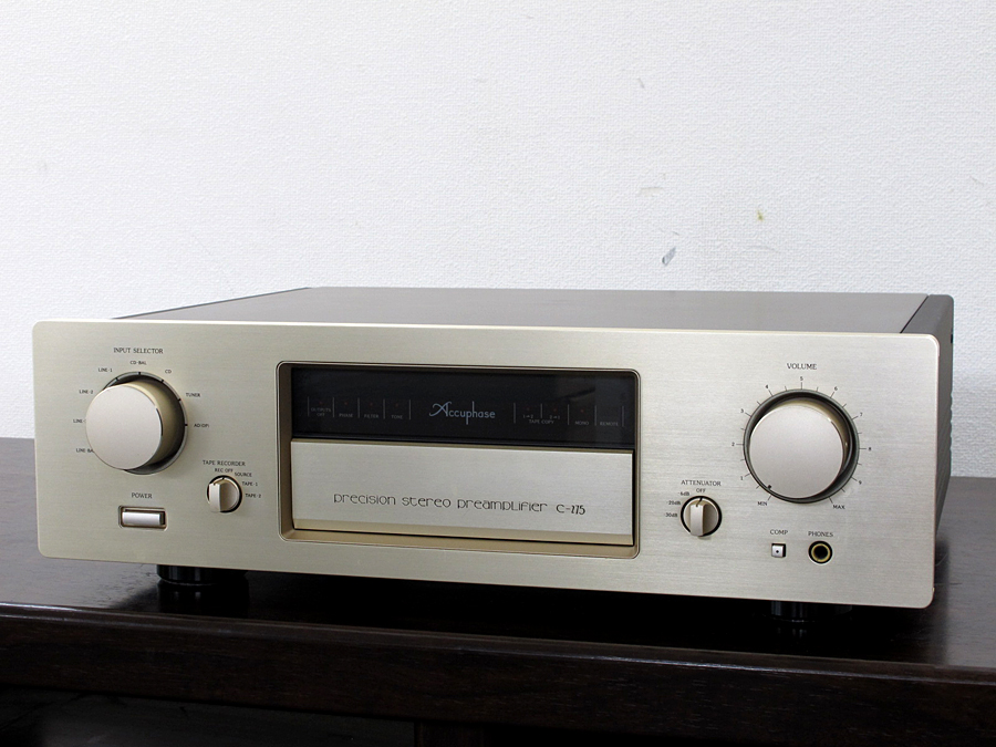 アキュフェーズ Accuphase C-275 AD-275付 プリアンプ @32732 /  中古オーディオ買取、販売、通販のショップアフロオーディオ横浜