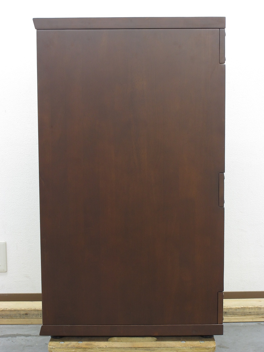 【美品】オーディオラック 天然木 4段 ADK SE-4055NAN（送料込） ADK SE-4055NAN W529×H845×D500mm オーディオラック @32761 / 中古