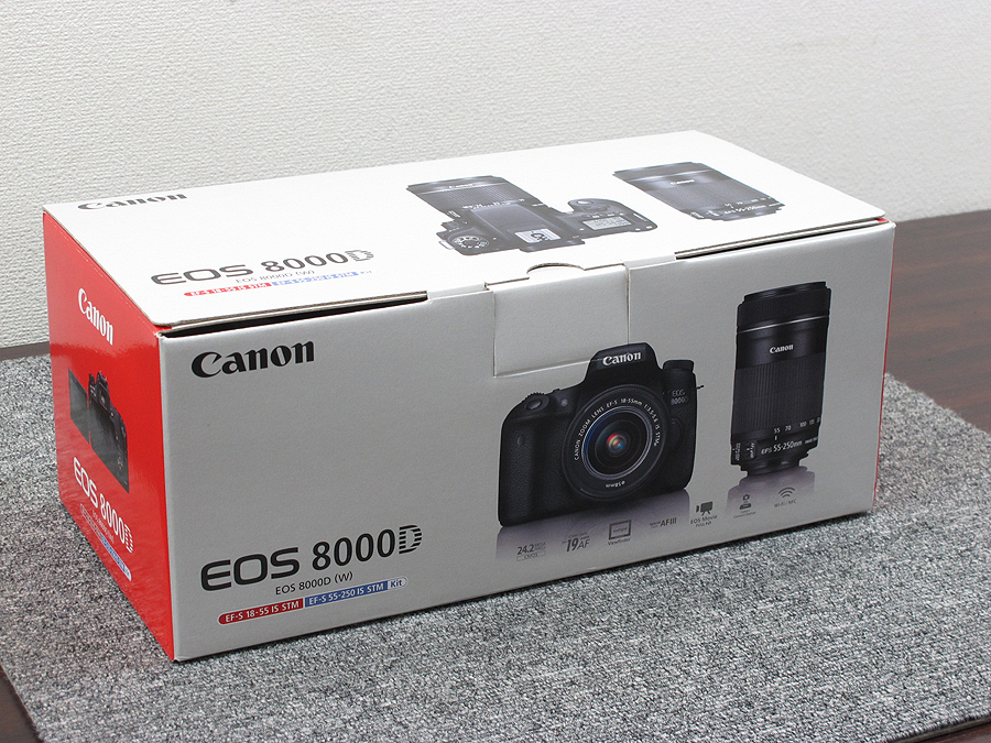 Canon EOS 8000D(W) Wズームキット 【公式通販】