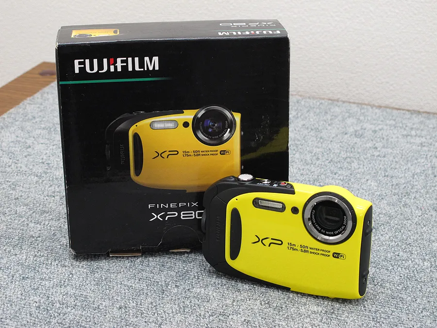 FUJIFILM FinePix XP80 イエロー カメラ