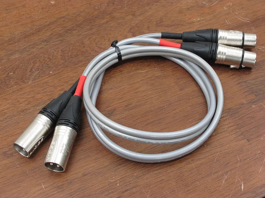 Audio Note UK AN-VX XLR(1.0m)ペア XLRケーブル