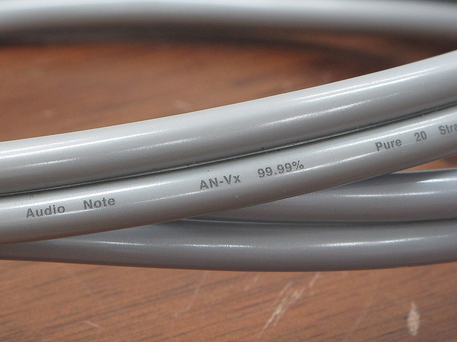 Audio Note UK AN-VX XLR(1.0m)ペア XLRケーブル @32897 / 中古