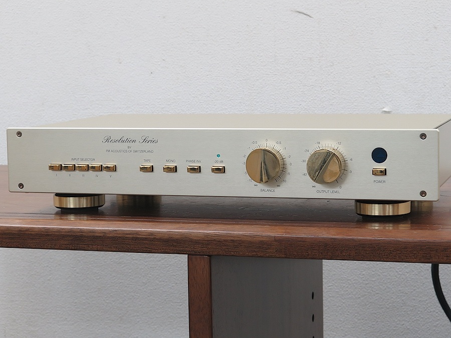 FM Acoustics FM255MKⅡR プリアンプ
