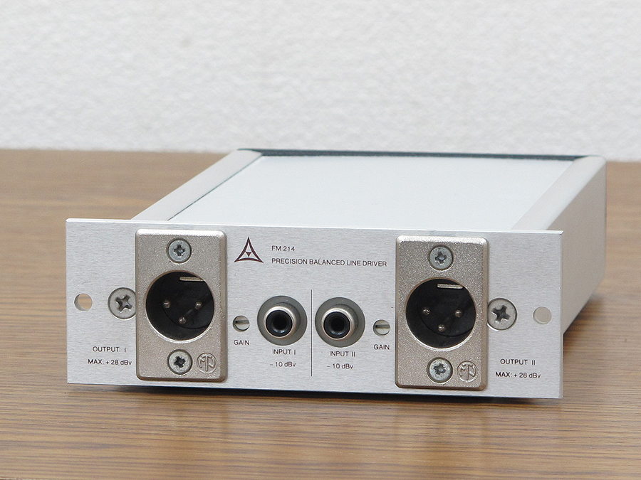 FM Acoustics FM214 ラインドライバー 正規品 元箱付き