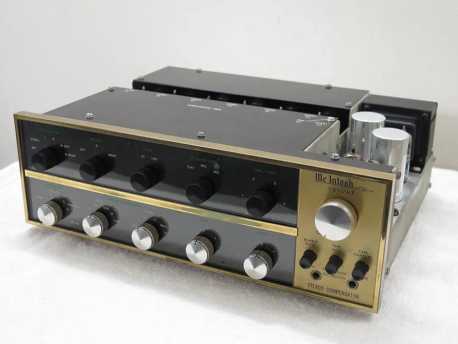 マッキントッシュ Mcintosh C20 前期 真空管プリアンプ