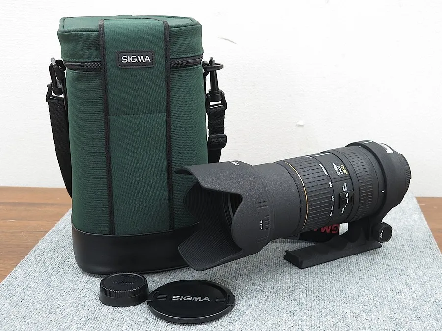 シグマ SIGMA APO 50-500mm 4-6.3 D EX HSM カメラレンズ