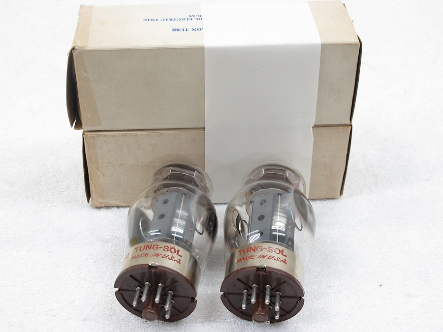 TUNG-SOL 6550 真空管 2本セット Amazon | 6550 TUNG-SOL タングソル 4本マッチ 真空管PX29【1年ロング