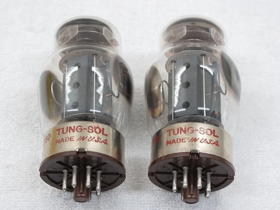 タングソル TUNG-SOL 6550 (2本) ダルマ 真空管 @33402｜中古