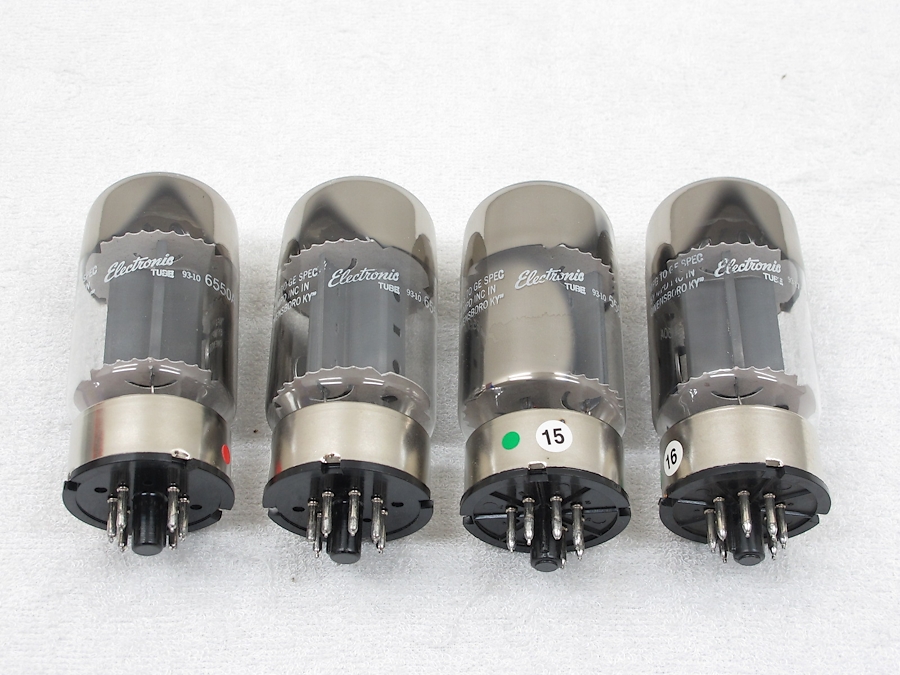 GE 6550A 4本セット ゼネラルエレクトリック　真空管⑧ ゼネラルエレクトリック GE 6550A(4本) 真空管 @23440 / 中古