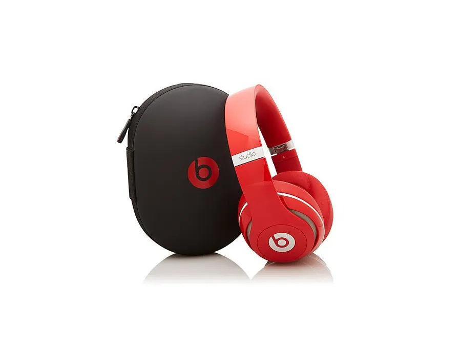 Monster Cable beats studio wireless RED ヘッドフォン