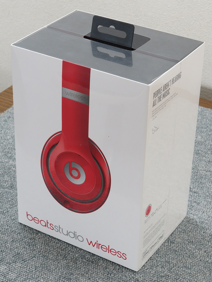 Monster Cable Beats Studio Wireless Red ヘッドフォン 33498 中古