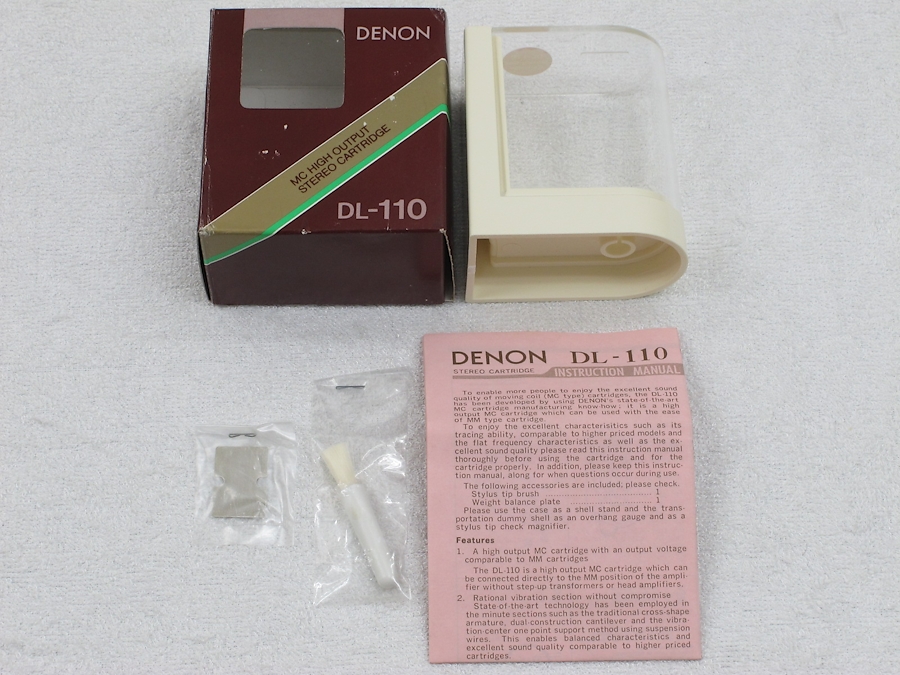未使用】デノン DENON DL-110 MCカートリッジ @33587 / 中古