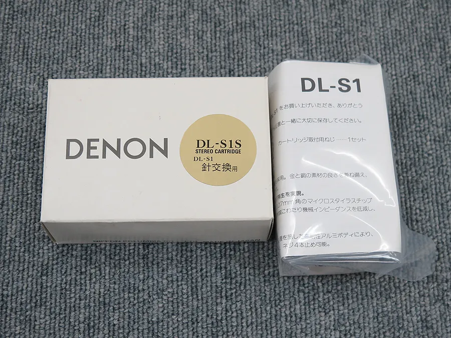 DENON DL-S1 DL-S1S 簡易箱 MCカートリッジ