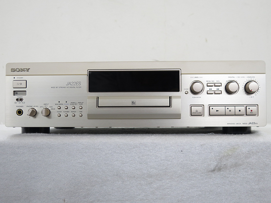 ジャンク】 ソニー SONY MDS-JA22ES MDデッキ @33370