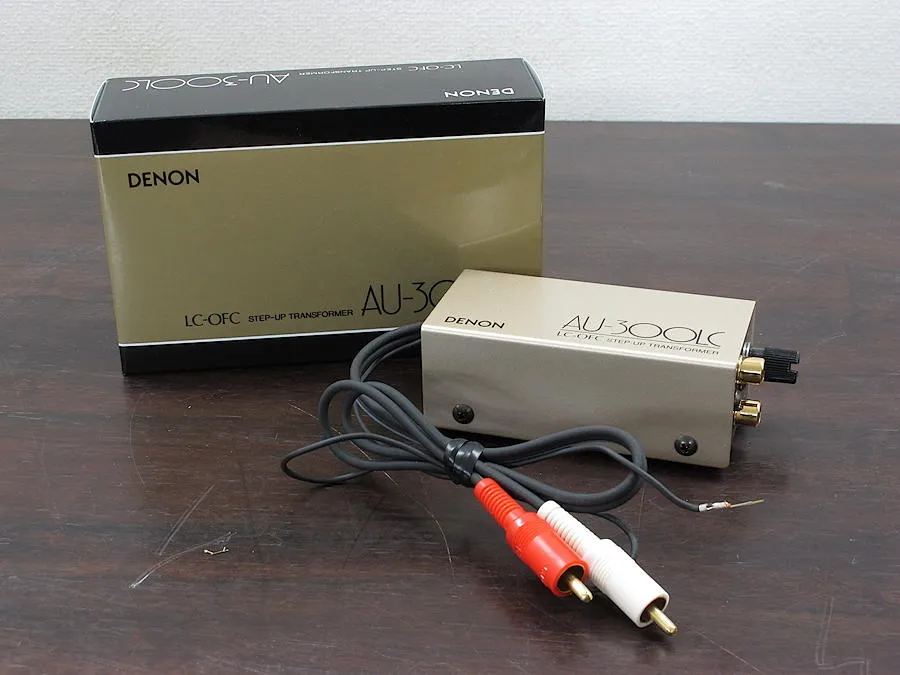 デノン DENON AU-300LC 昇圧トランス 元箱付