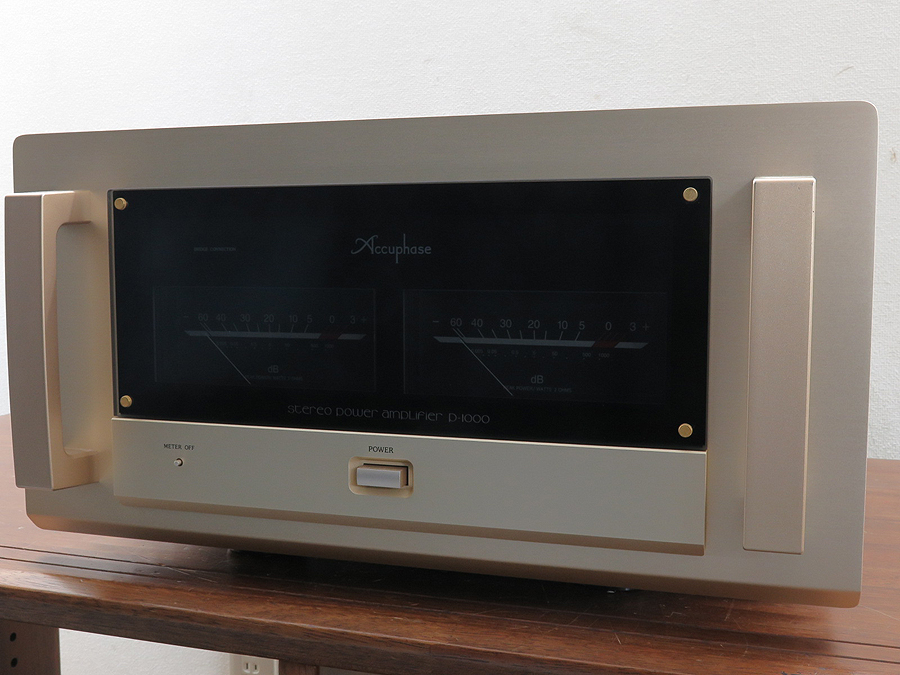 アキュフェーズ Accuphase P-1000 パワーアンプ 元箱付 @33849 / 中古