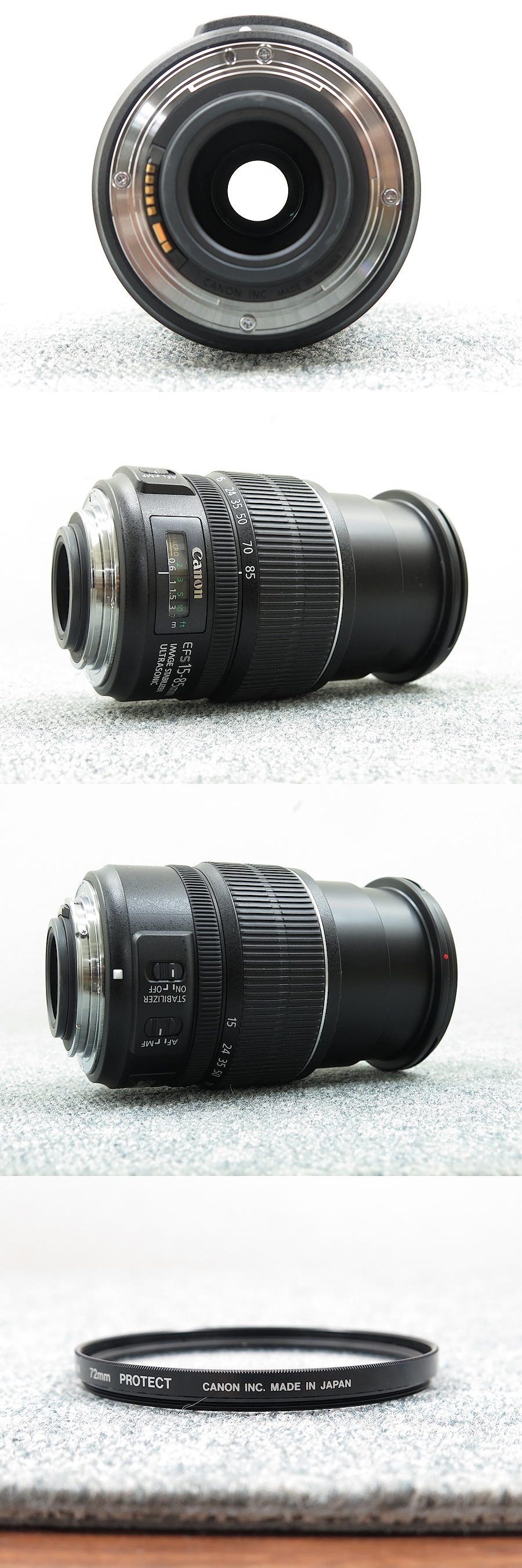 Canon EF-S15-85mm F3.5-5.6 IS USM カメラレンズ @33894 / 中古オーディオ買取、販売、通販のショップ