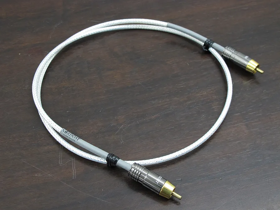 ノードスト NORDOST SILVER SHADOW (1.0m) 同軸ケーブル