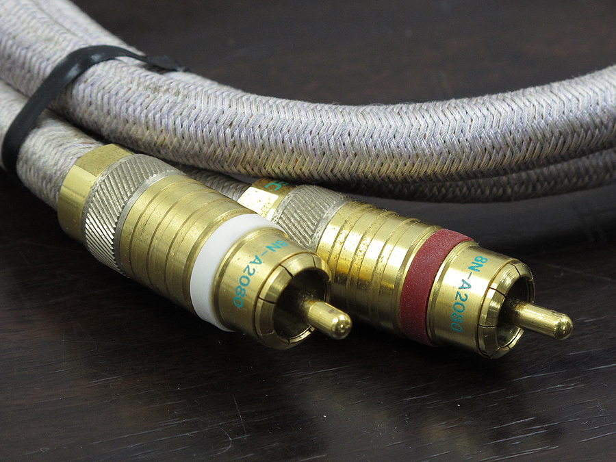 ACROTEC 8N-A2080 アクロテックRCAケーブル0.6m レア希少物 アクロテック ACROTEC 8N-A2080 (0.6mペア) RCAケーブル @31709