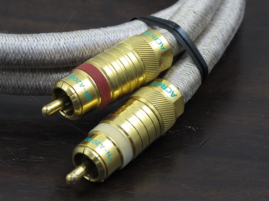 アクロテック ACROTEC 8N-A2080 (0.6mペア) RCAケーブル @31709