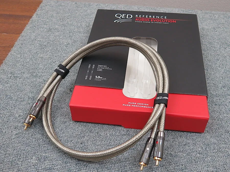 QED REFERENCE AUDIO EVOLUTION (1.0m) RCAケーブル