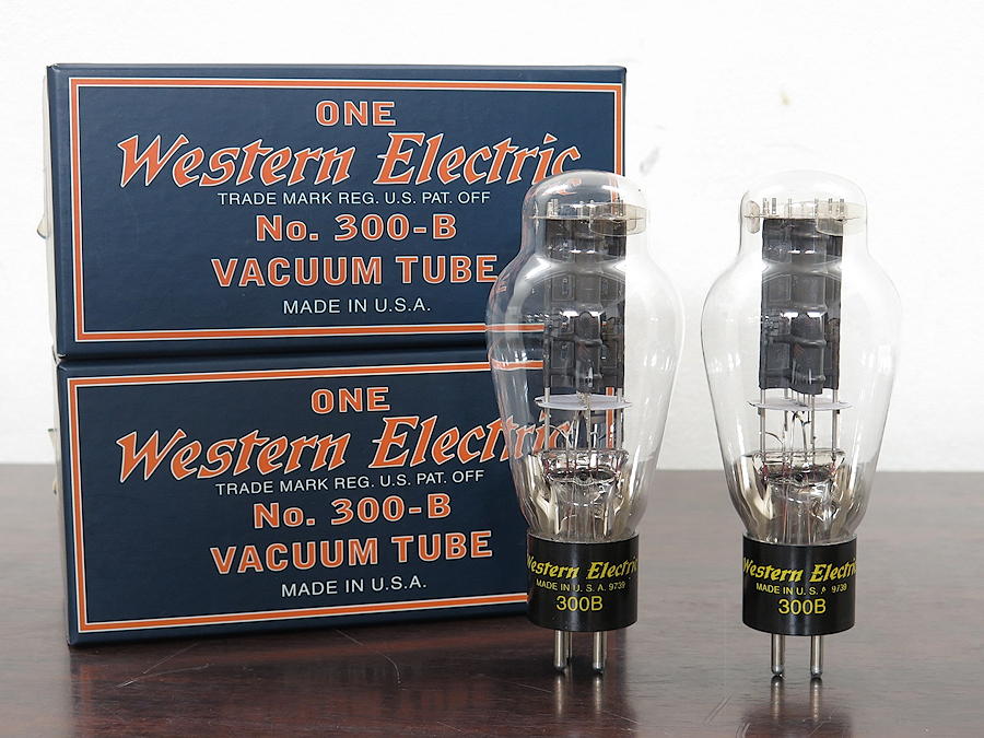Western Electric 300B (ペア) 97年製 2本 真空管 @34102 / 中古