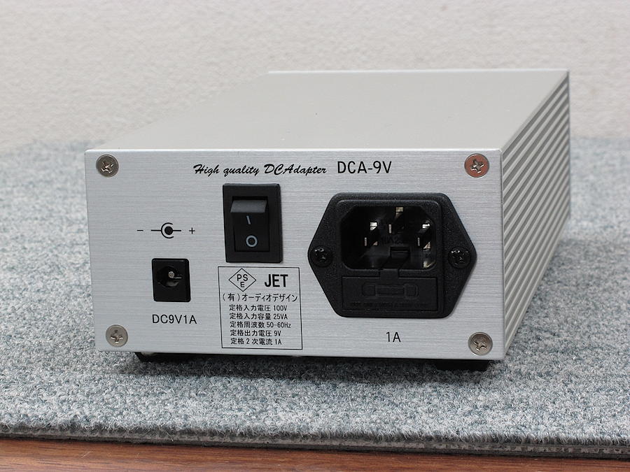 オーディオデザイン Audio Design DCA-9V DCアダプター @34289 / 中古オーディオ買取、販売、通販のショップアフロオーディオ 横浜