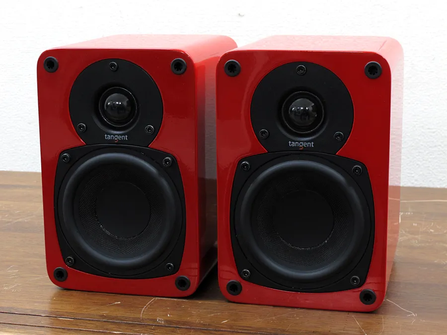 タンジェント TANGENT EVO E4 レッド スピーカー ペア