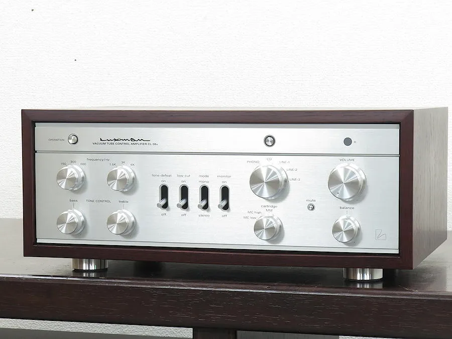 ラックスマン LUXMAN CL-38u プリアンプ  元箱付