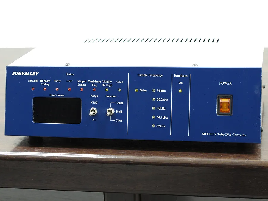 サンバレー sunvalley MODEL2 真空管 D/Aコンバーター