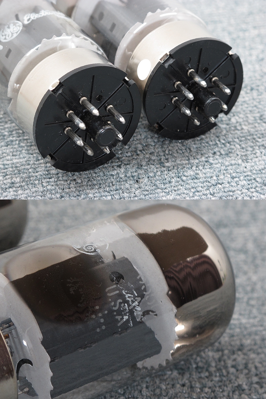 ゼネラルエレクトリック GE 6550A (2本) 真空管 @34369 / 中古