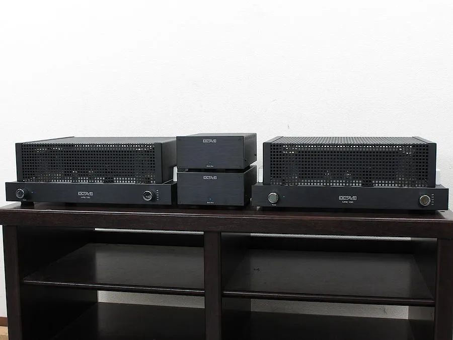OCTAVE MRE130+Black Box モノラルパワーアンプ
