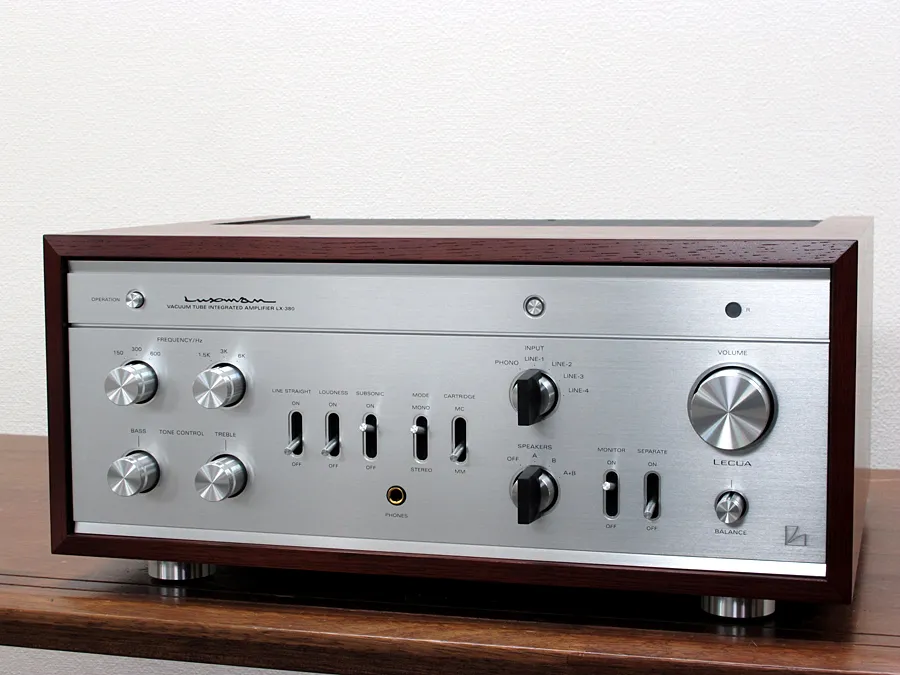 LUXMAN LX-380 プリメインアンプ 元箱付