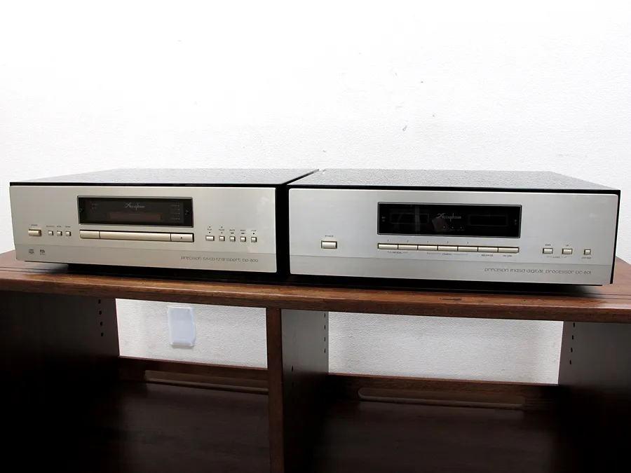 Accuphase DP-800 + DC-801 CD/DAC 元箱付