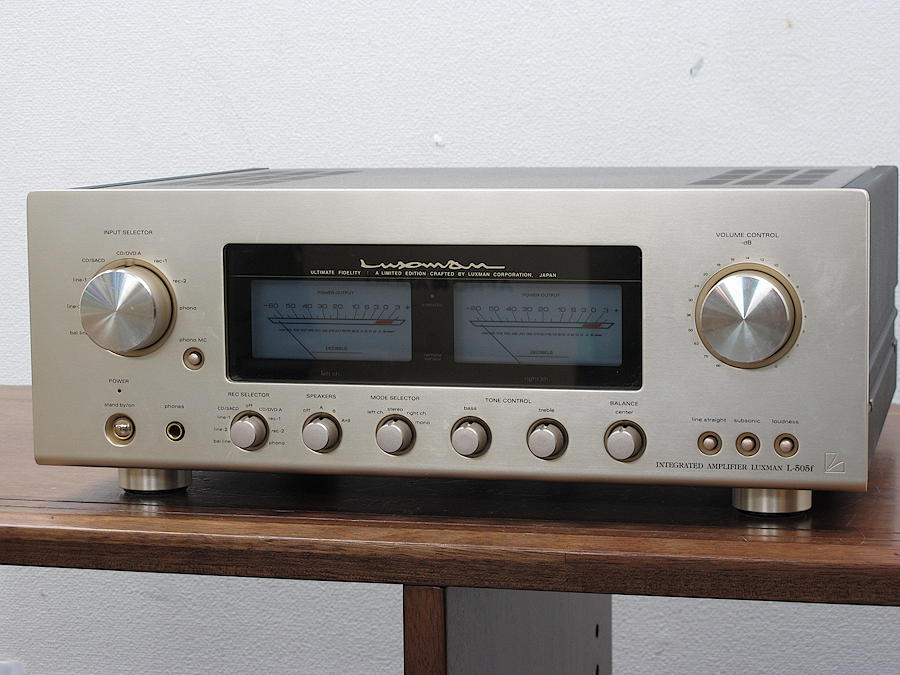 ラックスマン LUXMAN L-505f プリメインアンプ @34468 / 中古オーディオ買取、販売、通販のショップアフロオーディオ横浜