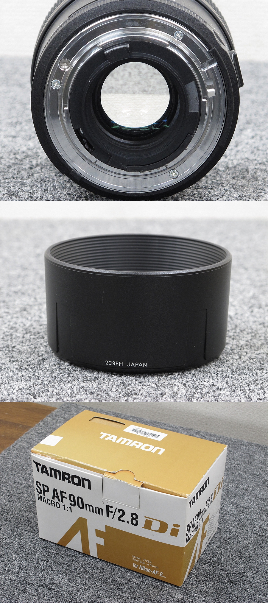 TAMRON SP AF90mm F/2.8 Di MACRO Nikonマウント レンズ @34505 / 中古