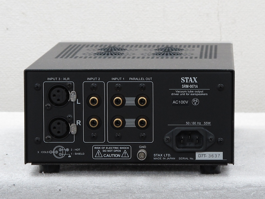 スタックス STAX SRM-007tA ヘッドフォンアンプ @34655 / 中古