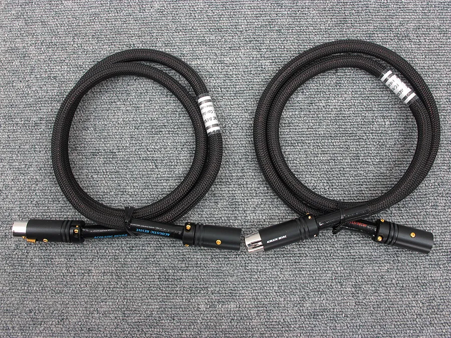 Acoustic Revive XLR-1.0 tripleC-FM XLRケーブル