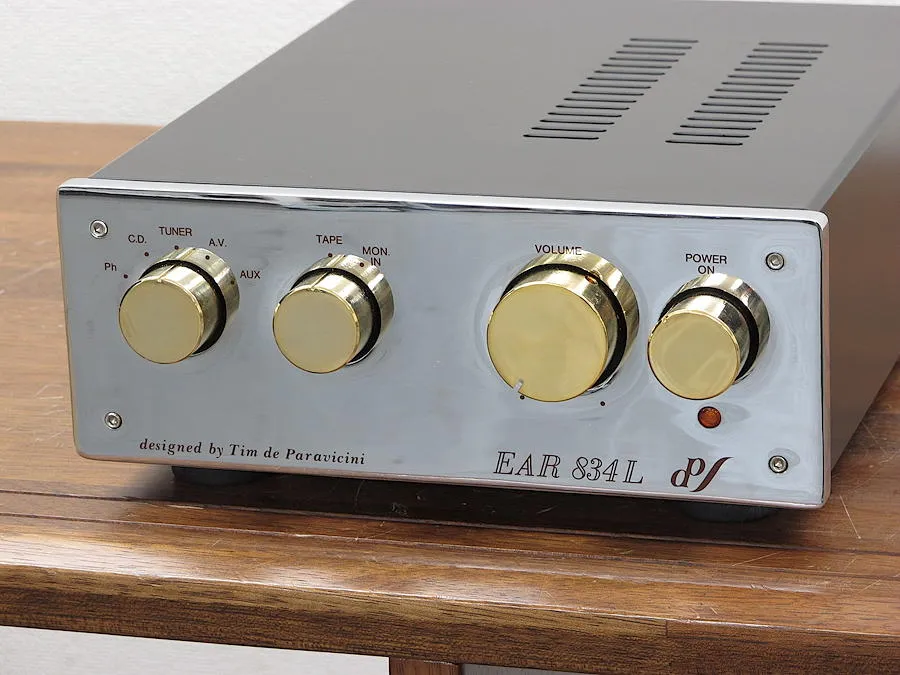 EAR 834L プリアンプ パラヴィチーニ 真空管