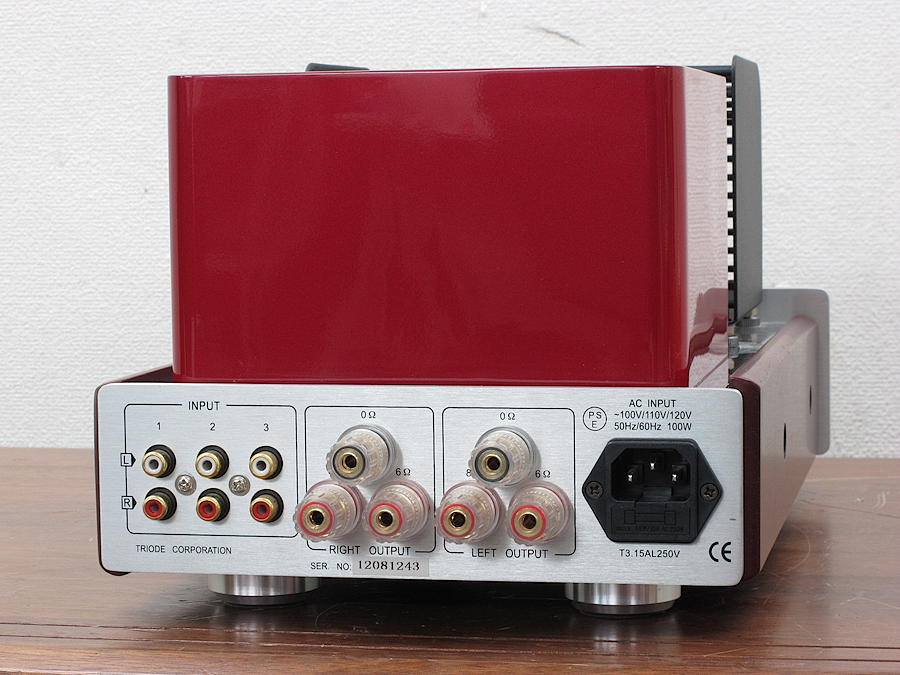 TRIODE TRV-A300SE サイドウッド付き プリメインアンプ @34684 / 中古オーディオ買取、販売、通販のショップアフロオーディオ横浜