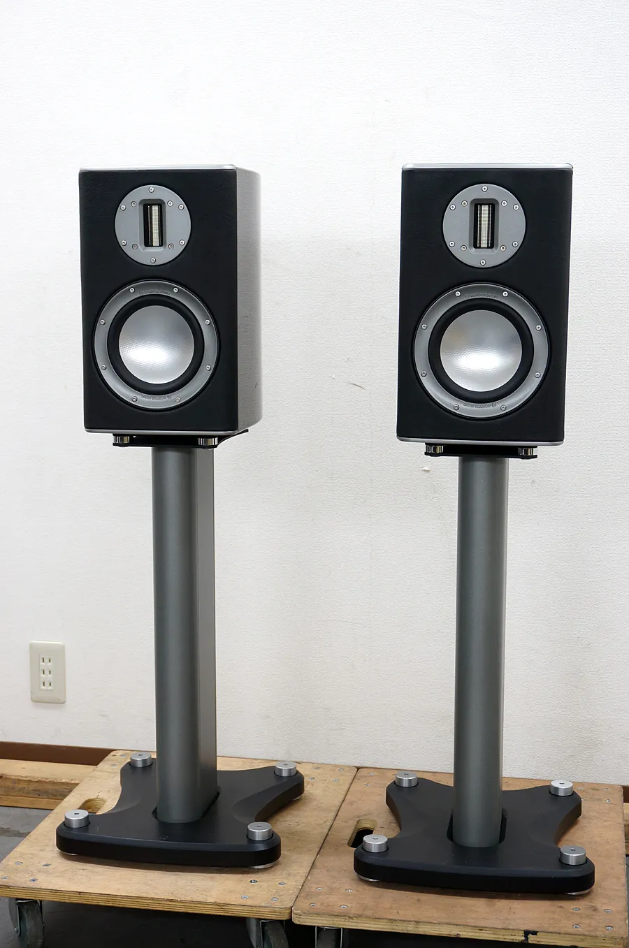 Monitor Audio PL100 スタンド付 スピーカー 元箱付き