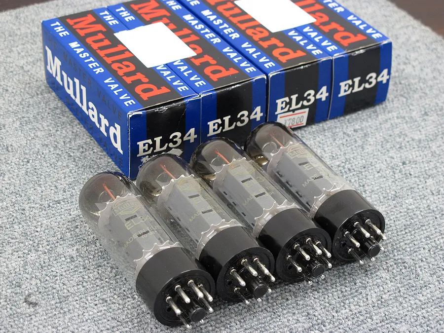 ムラード Mullard EL34 4本 真空管