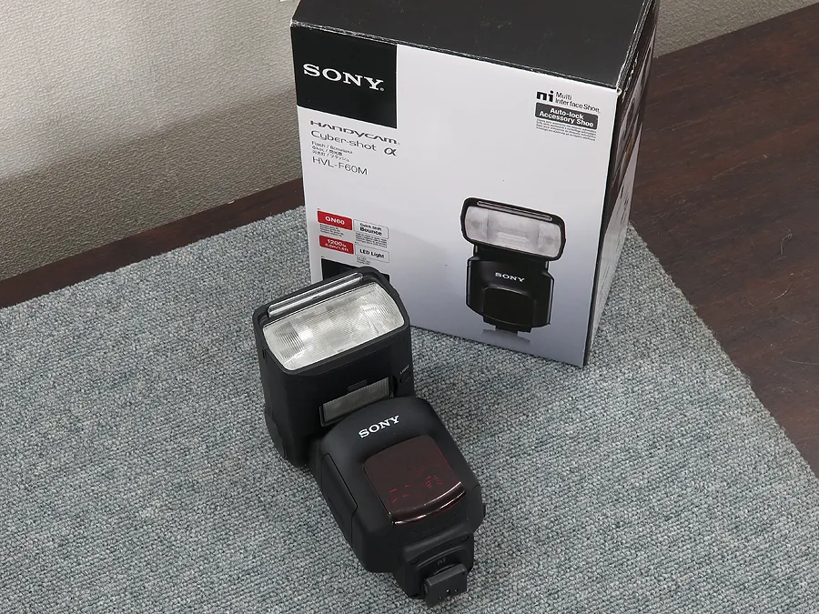 SONY HVL-F60M フラッシュ 元箱付