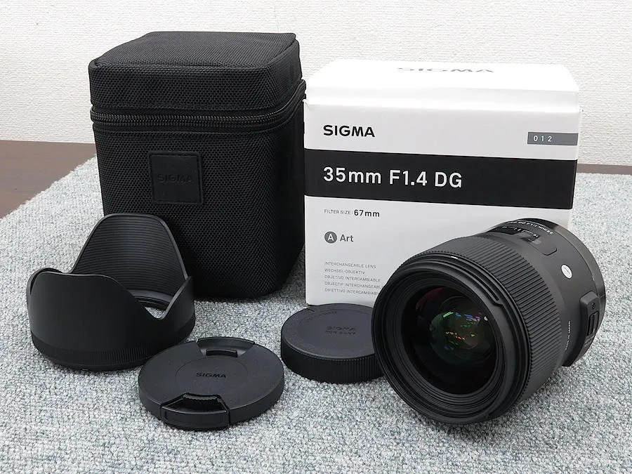 SIGMA 35mm F1.4 DG HSM art ソニー用 元箱付