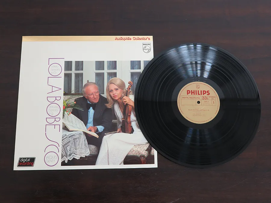 ドビュッシー ヴァイオリン・ソナタ 30PC-5 レコード