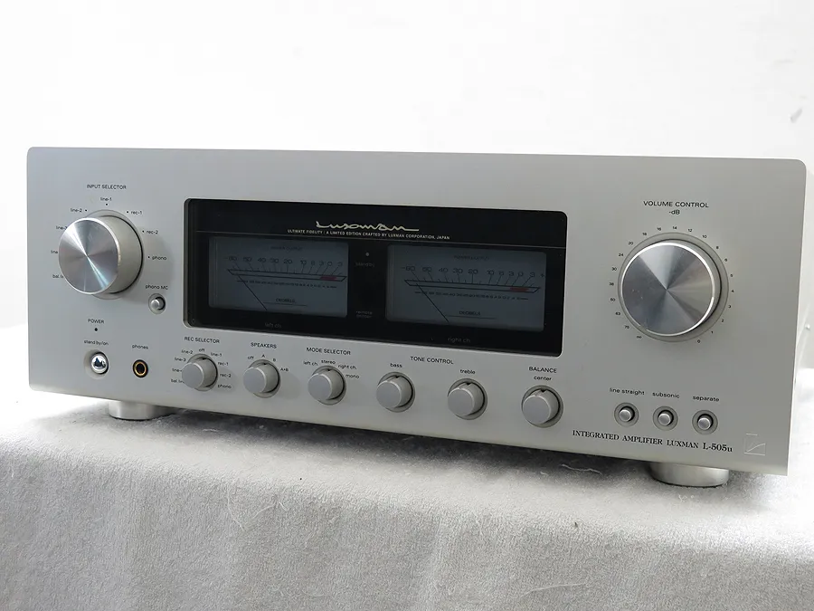 ラックスマン LUXMAN L-505u プリメインアンプ