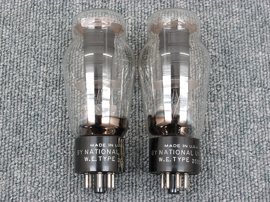 ナショナルユニオン National Union 350B (2本) 真空管 @35154