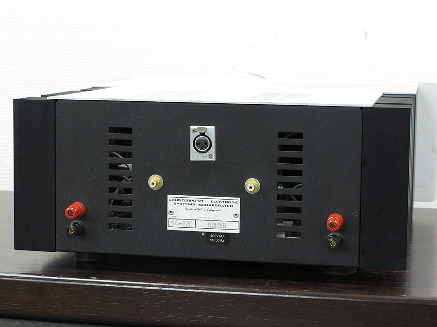 ◆大感謝祭!! COUNTERPOINT SA-220 アンプ m0a9720 カウンターポイント CounterPoint SA-220 パワーアンプ