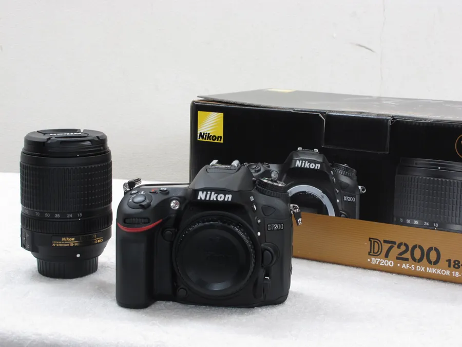 NIKON D7200 18-140 VR KIT レンズキット 元箱